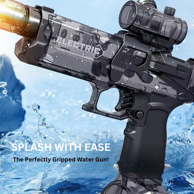 Lisslune | PowerBlast Electric Water Gun with Immersive LED Lights