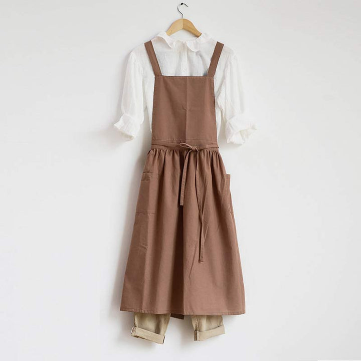 Lisslune | Waterproof Cotton Apron with Convenient Pockets - ChefMate