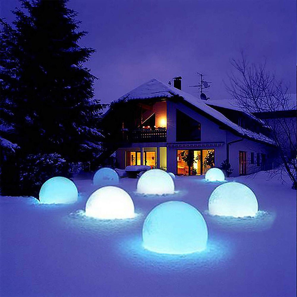 Lisslune | Outdoor Globe Light - Wireless, Weatherproof, 16 Colors LED Ball Light
