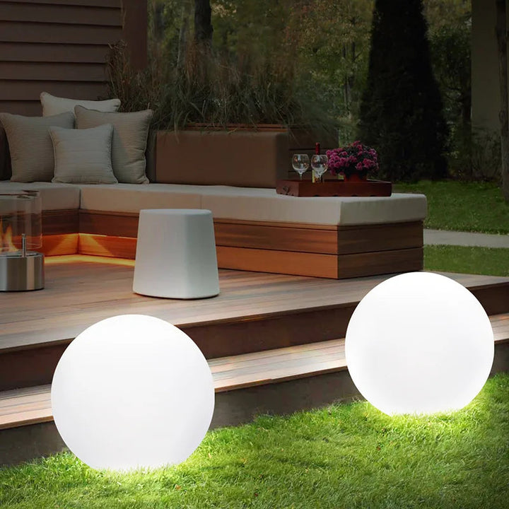 Lisslune | Waterproof Solar-Garden Ball Lamps – RGB LED Lighting for Outdoors