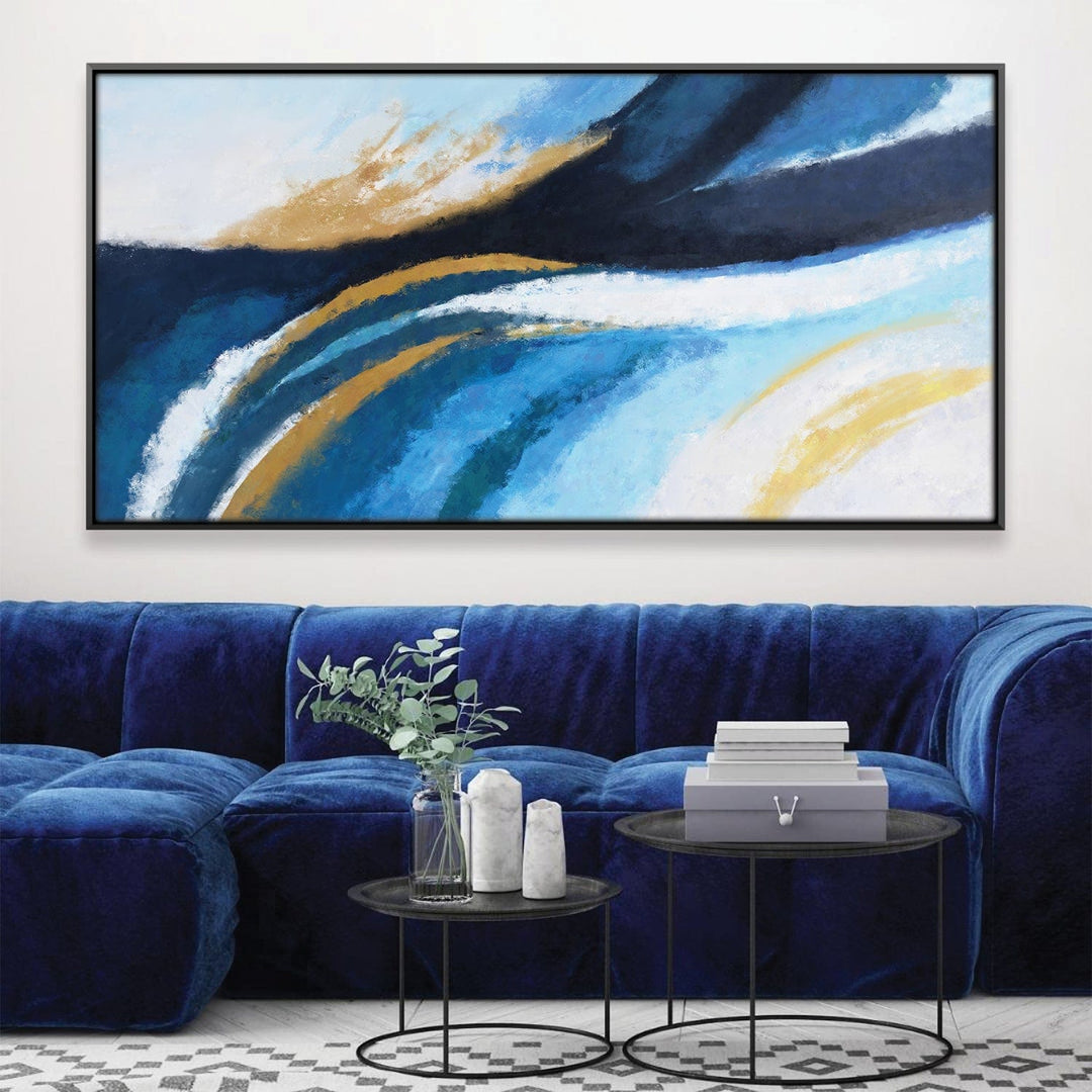 Lisslune | Waving Color Canvas