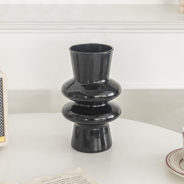 Lisslune | Wave-shaped Glass Flower Vase