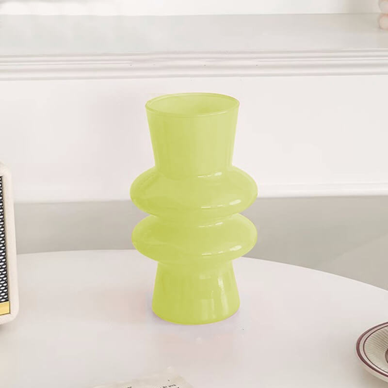 Lisslune | Wave-shaped Glass Flower Vase
