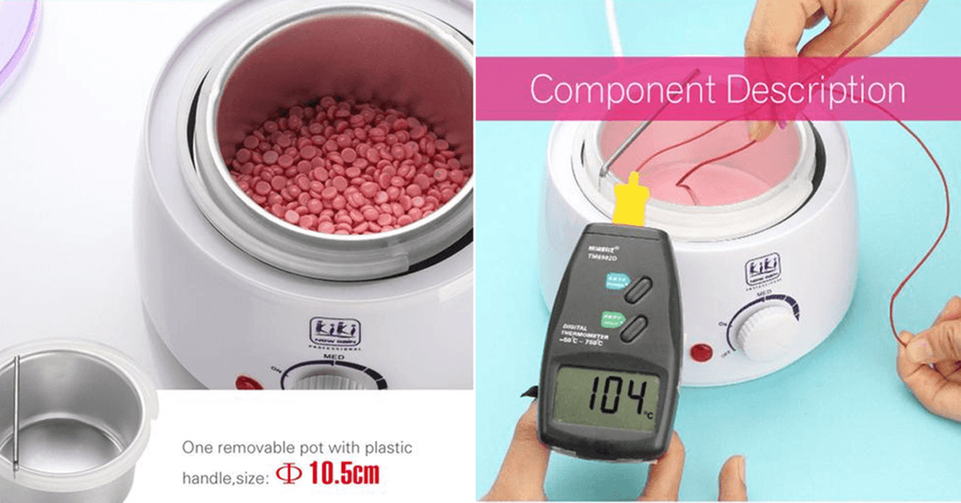 Lisslune | Compact Wax Beans Starter Set & Heater