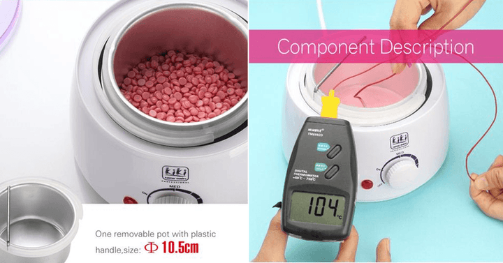 Lisslune | Compact Wax Beans Starter Set & Heater