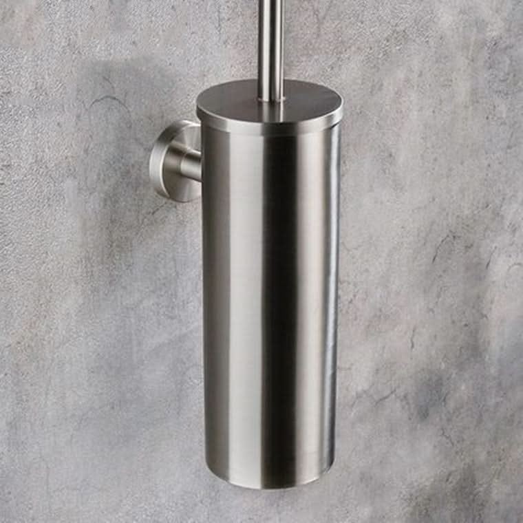 Lisslune | SteelMate - Wall-mounted toilet brush holder