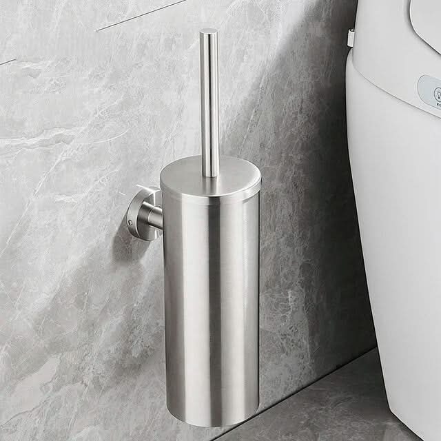Lisslune | SteelMate - Wall-mounted toilet brush holder