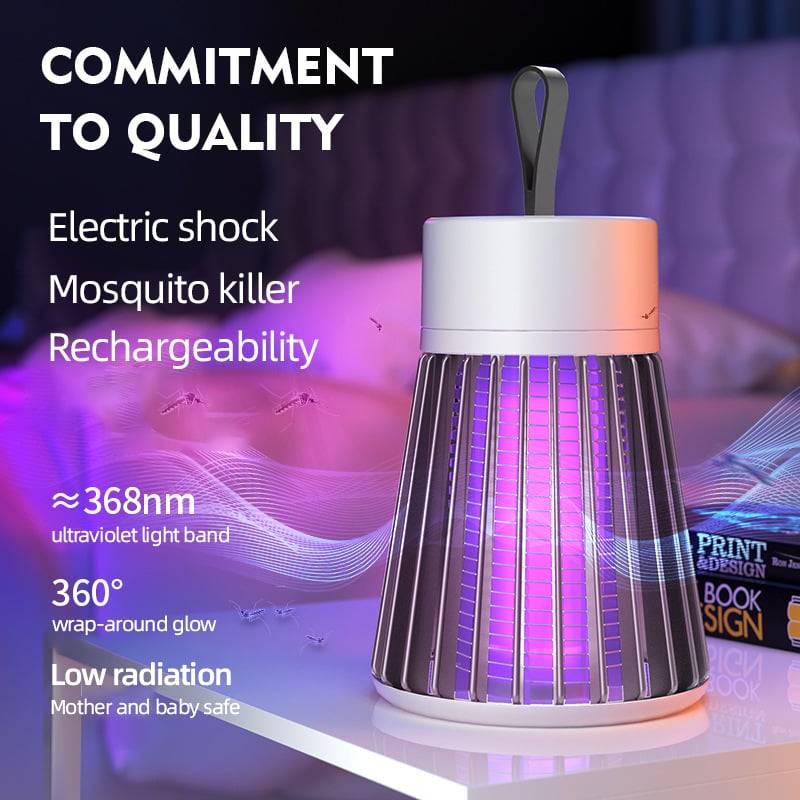 Lisslune | USB rechargeable mosquito and fly trap lamp