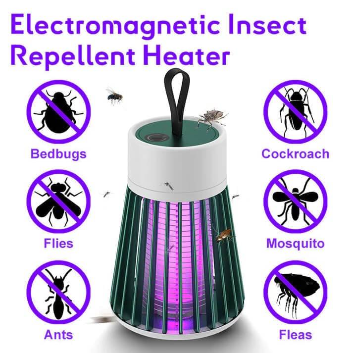 Lisslune | USB rechargeable mosquito and fly trap lamp