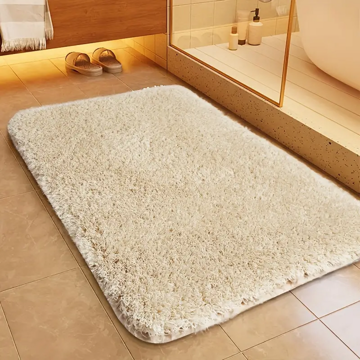 Lisslune | AquaSoft Non-Slip Bath Mat – Soft Comfort & Modern Design
