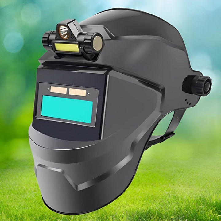 Lisslune | Auto Darkening Welding Mask with Head Lamp