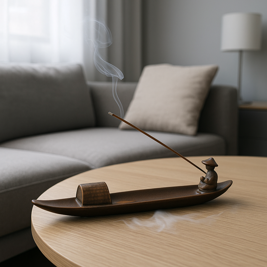 Lisslune | Wooden Zen Incense Holder