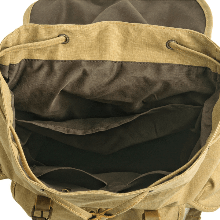 Lisslune | WessPack –  Military Canvas Backpack Rugged & Reliable Rucksack