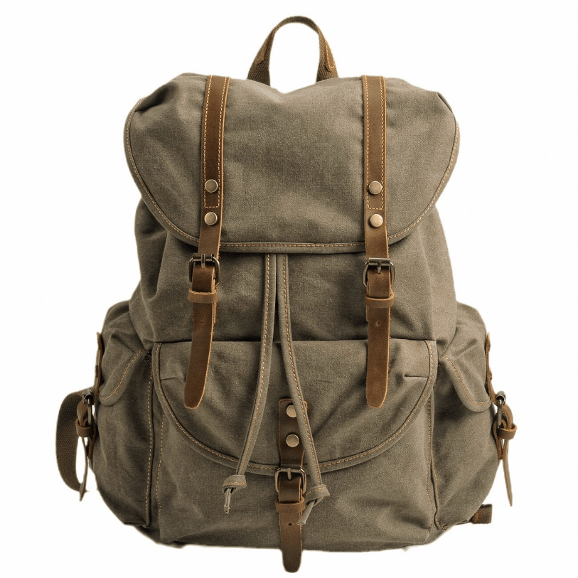 Lisslune | WessPack –  Military Canvas Backpack Rugged & Reliable Rucksack