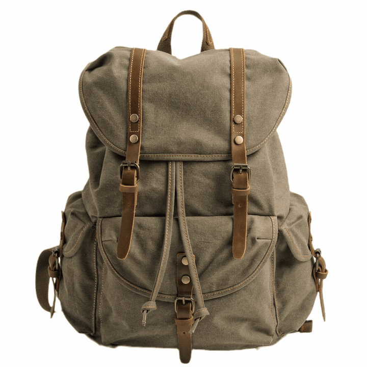 Lisslune | WessPack –  Military Canvas Backpack Rugged & Reliable Rucksack