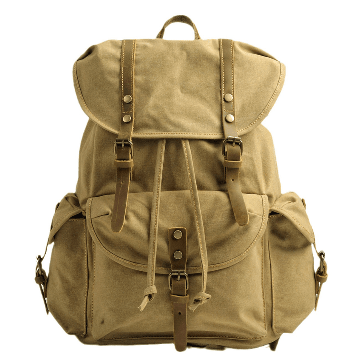 Lisslune | WessPack –  Military Canvas Backpack Rugged & Reliable Rucksack