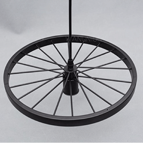 Lisslune | Retro-Style-Wheel-Pendant-Light