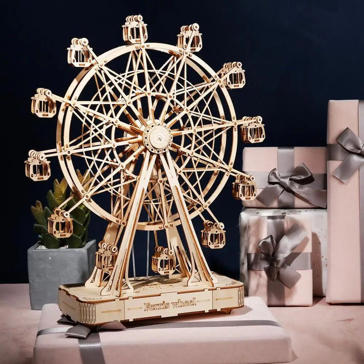 Lisslune | WheelCraft – 3D wooden Ferris wheel kit for children and adults