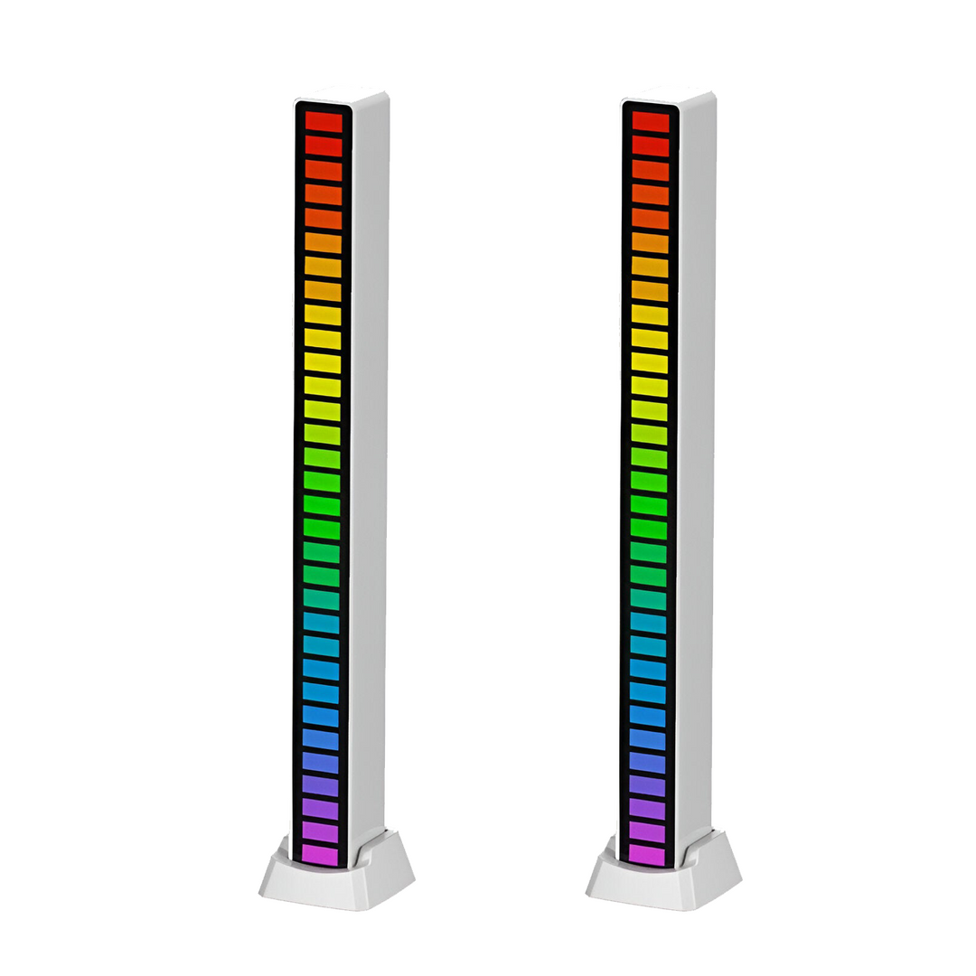 Lisslune | Smart Sound-Activated RGB Light Bar | Music Sync LED Ambient Lighting