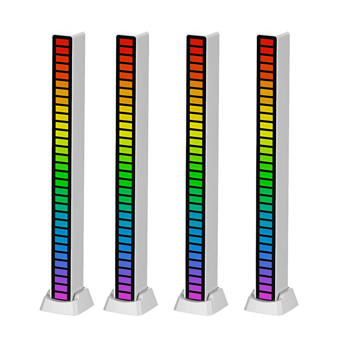 Lisslune | Smart Sound-Activated RGB Light Bar | Music Sync LED Ambient Lighting