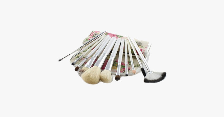 Lisslune | 12-piece traditional brush set – Easy application of makeup
