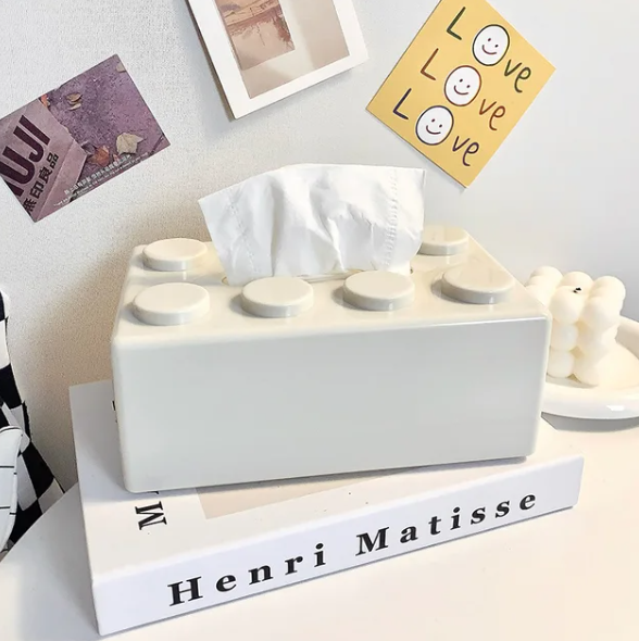 Lisslune | MiniCover - Refill Silk Box in Block Design
