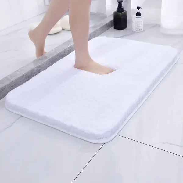 Lisslune | Plush Bath Rug | Ultra-Soft, Highly Absorbent & Non-Slip for Bathroom Safety and Comfort