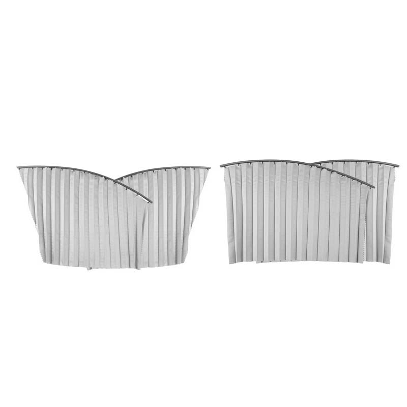 Lisslune | Magnetic Car Sunshades (2/4 pieces)