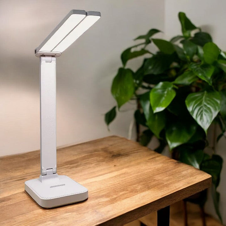 Lisslune | LED Table Lamp | Reading Light | USB Rechargeable. Dimmable & Touch-Controlled for Reading