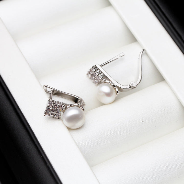 Lisslune | Fashion Natural freshwater black pearl ear clip