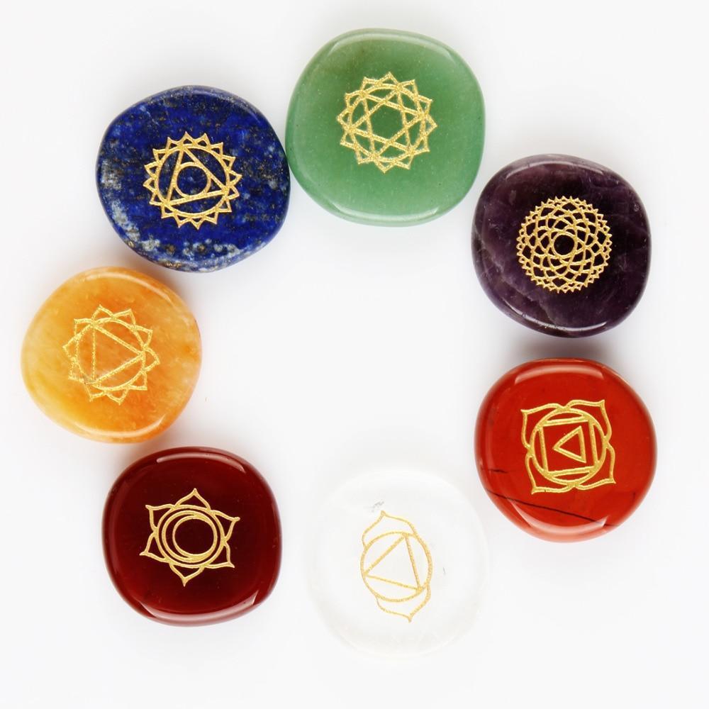Lisslune | Chakra Healing Stones 7 Pieces
