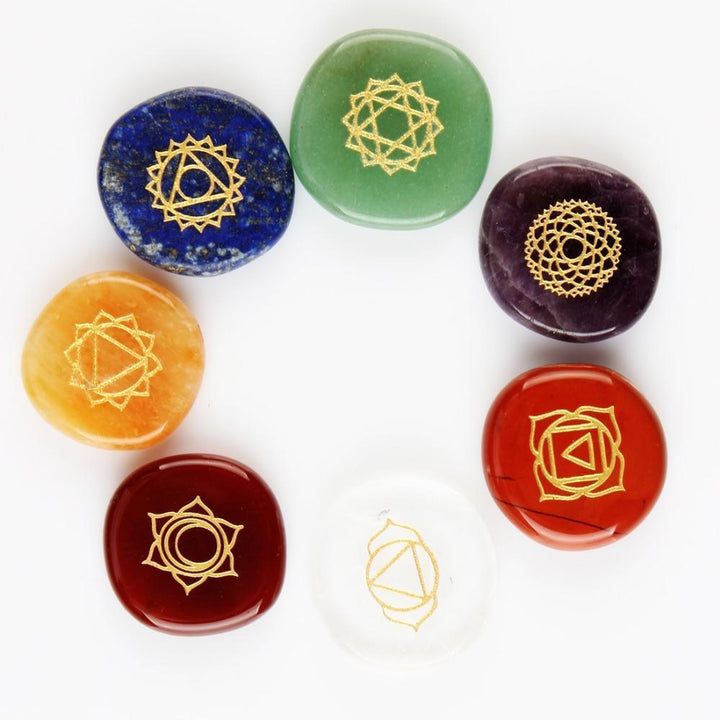 Lisslune | Chakra Healing Stones 7 Pieces