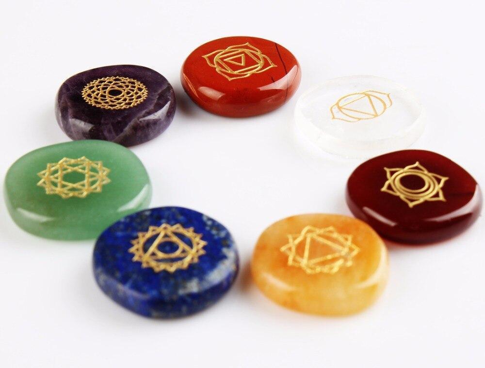 Lisslune | Chakra Healing Stones 7 Pieces