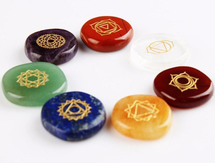 Lisslune | Chakra Healing Stones 7 Pieces