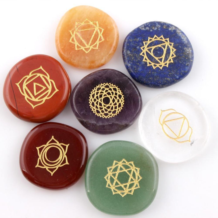 Lisslune | Chakra Healing Stones 7 Pieces