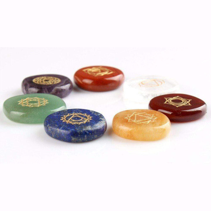 Lisslune | Chakra Healing Stones 7 Pieces