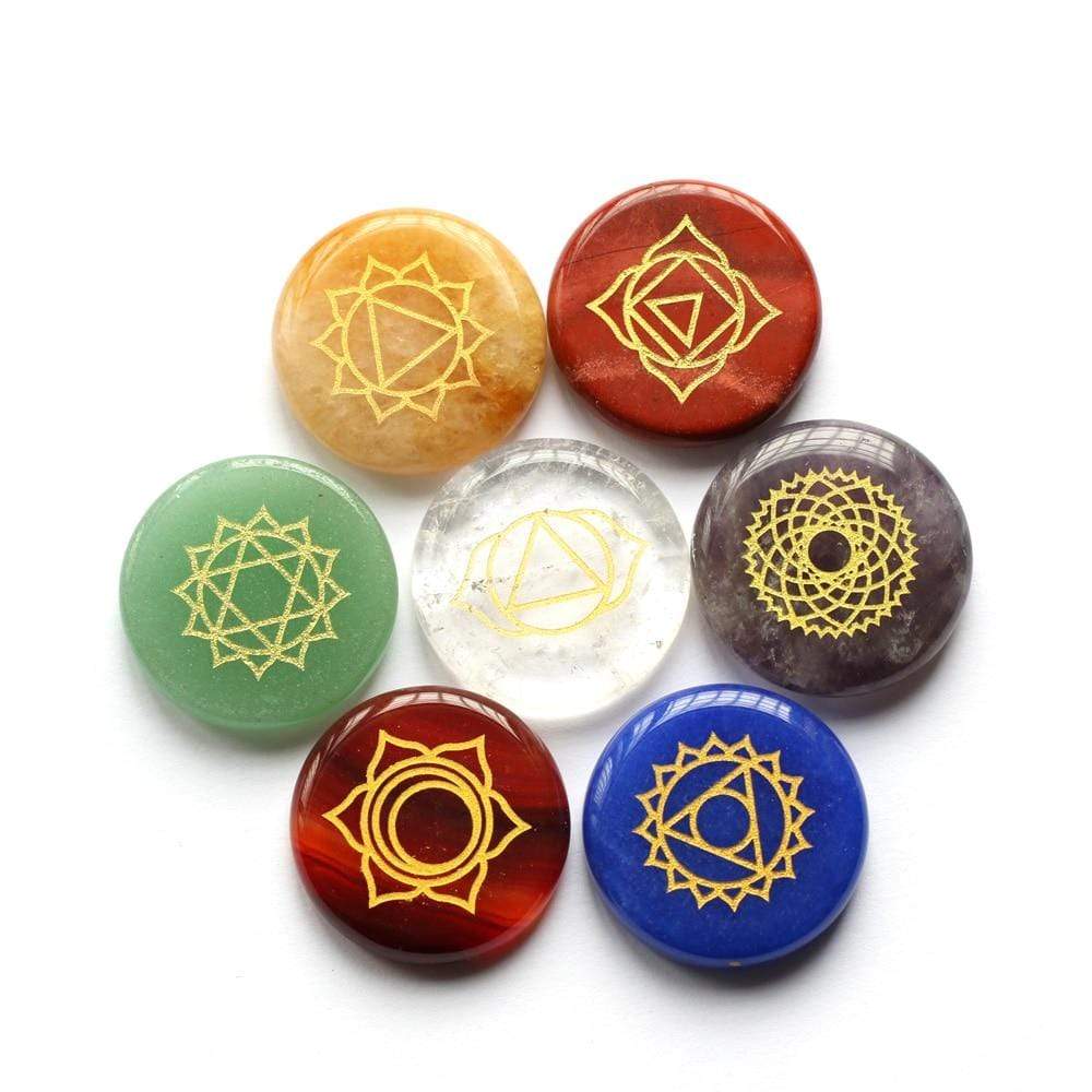 Lisslune | Chakra Healing Stones 7 Pieces