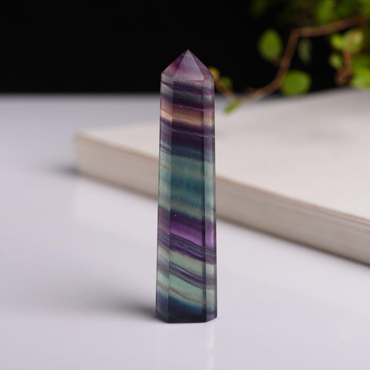 Lisslune | Natural Fluorite Healing Stone
