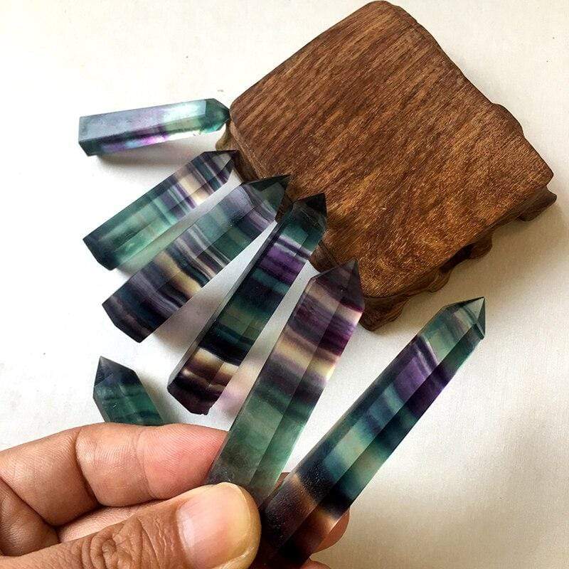 Lisslune | Natural Fluorite Healing Stone