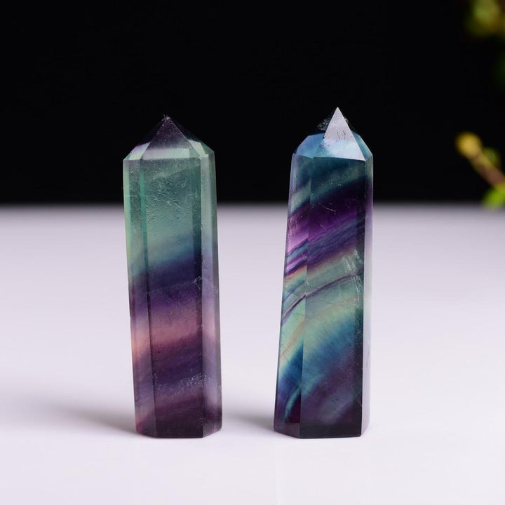 Lisslune | Natural Fluorite Healing Stone
