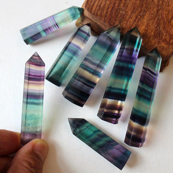 Lisslune | Natural Fluorite Healing Stone