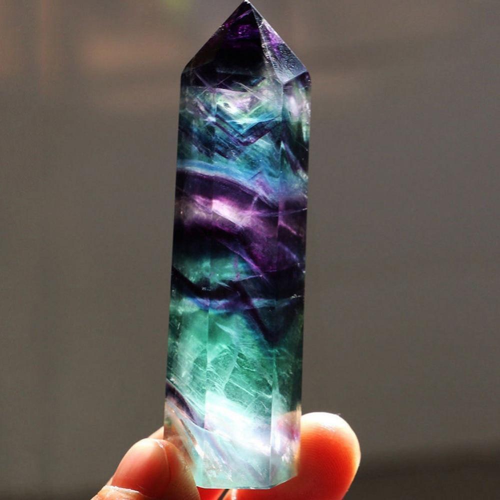 Lisslune | Natural Fluorite Healing Stone