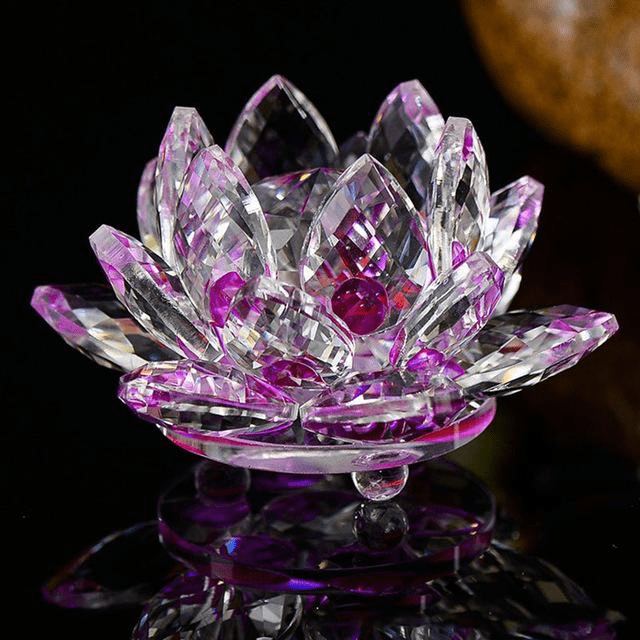 Lisslune | Quartz Crystal Lotus Flower