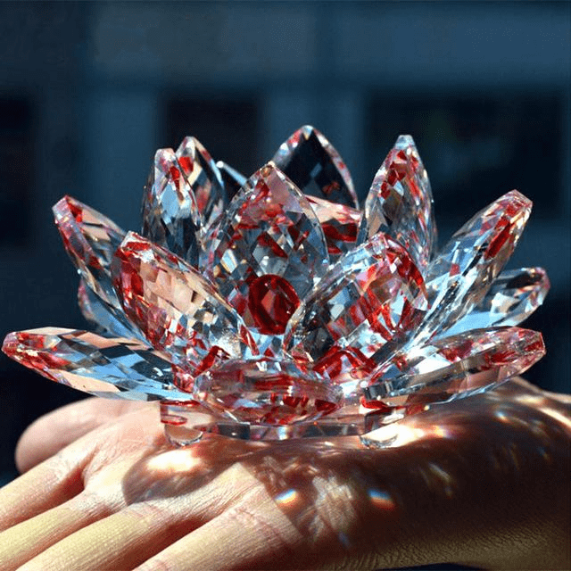 Lisslune | Quartz Crystal Lotus Flower