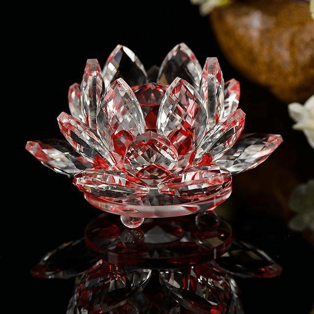 Lisslune | Quartz Crystal Lotus Flower