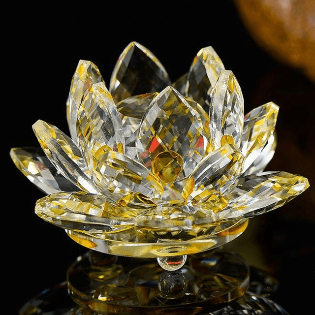 Lisslune | Quartz Crystal Lotus Flower