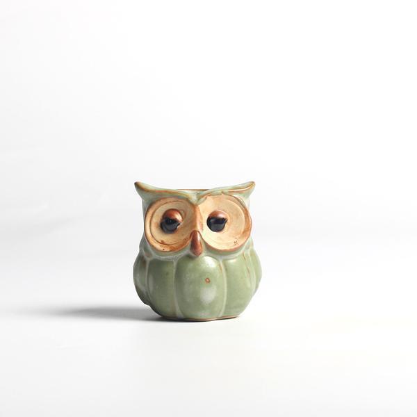 Lisslune | Owls Ceramic Flower Pot Set 5-piece