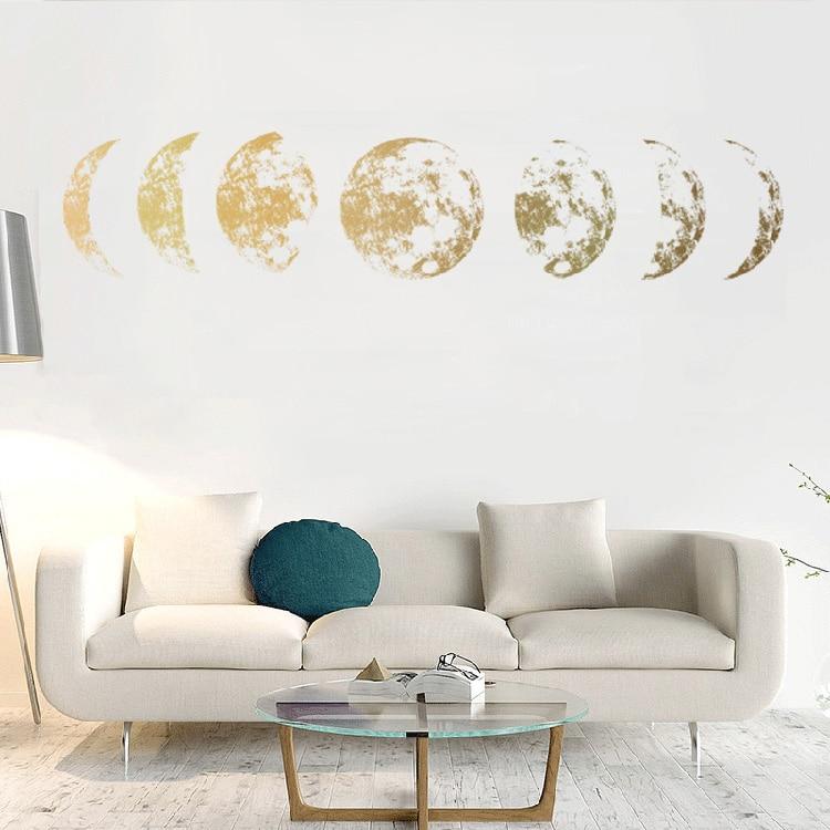 Lisslune | Mouth Phases Wall Sticker