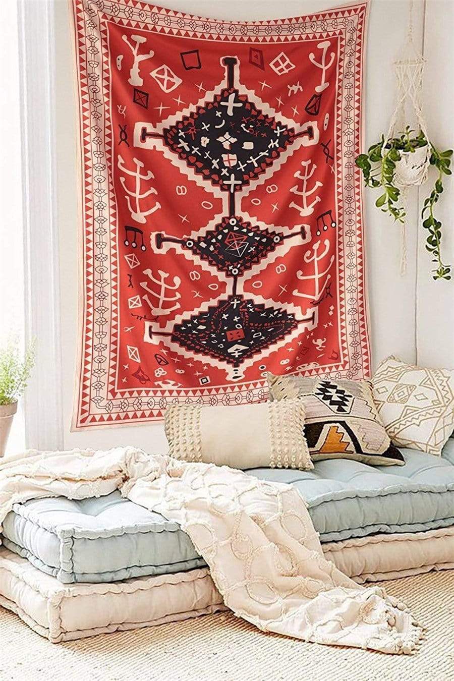 Lisslune | Moroccan Totem Wall Tapestry