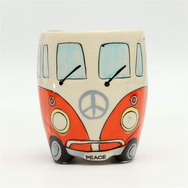 Lisslune | GroovyCup Camperbus Mug – Retro Ceramic Coffee Mug 330ml